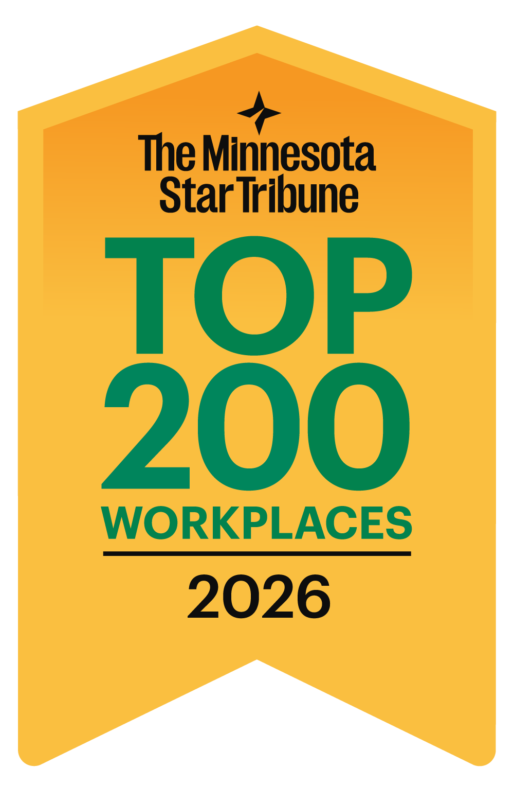 The Minnesota Star Tribune Top Work Places 2025 Logo